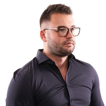 Brown Unisex Glasses Frame Lozza