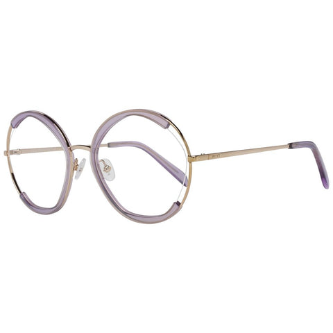 Purple Women Glasses Frame Emilio Pucci