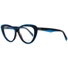 Blue Women Glasses Frame Emilio Pucci