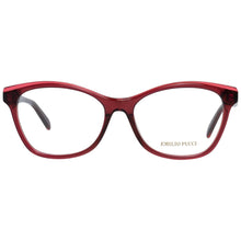 Red Women Glasses Frame Emilio Pucci