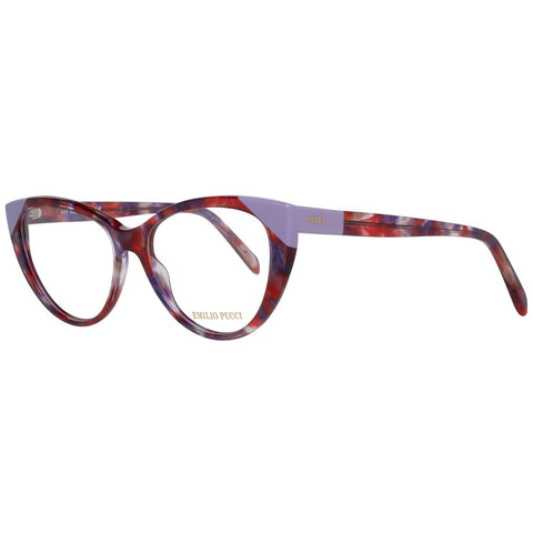 Purple Women Glasses Frame Emilio Pucci