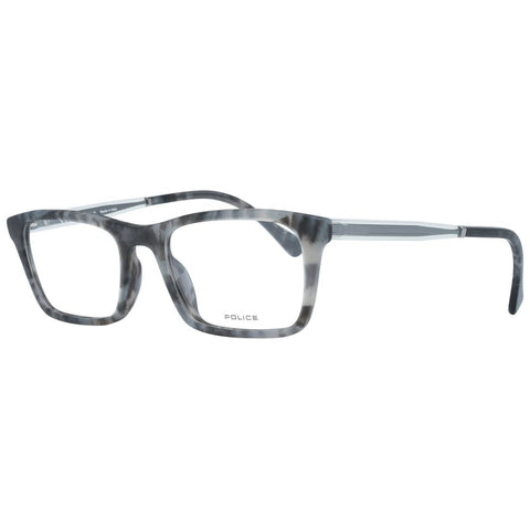 Gray Men Glasses Frame Police