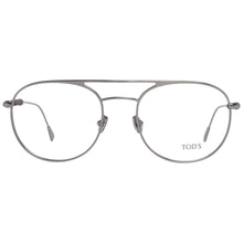Silver Men Glasses Frame Tod's