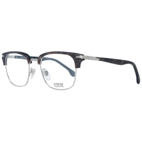 Brown Unisex Glasses Frame Lozza