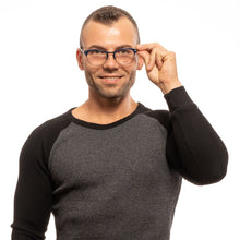 Blue Unisex Glasses Frame Lozza