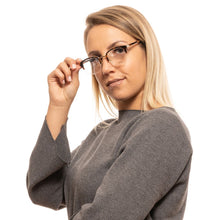 Brown Unisex Glasses Frame Lozza