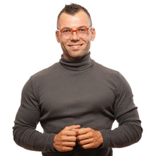 Brown Unisex Glasses Frame Bally