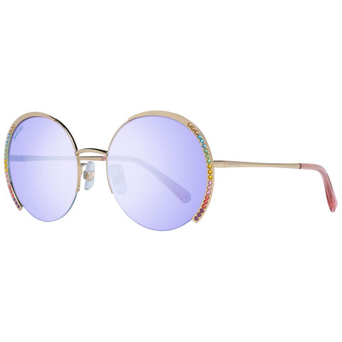 Gold Women Sunglass Swarovski