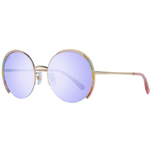 Gold Women Sunglass Swarovski
