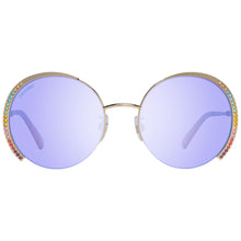 Gold Women Sunglass Swarovski