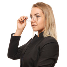 Gray Unisex Glasses Frame Tommy Hilfiger