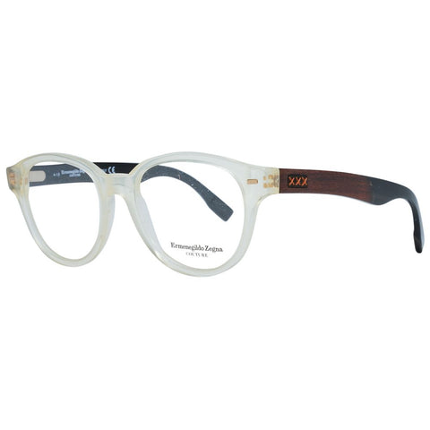 Transparent Men Glasses Frame Ermenegildo Zegna