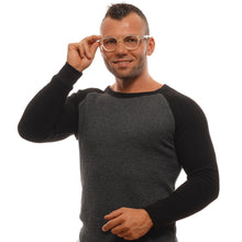 Transparent Men Glasses Frame Ermenegildo Zegna