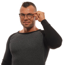 Gray Men Glasses Frame Ermenegildo Zegna