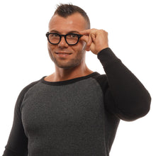 Black Men Glasses Frame Ermenegildo Zegna