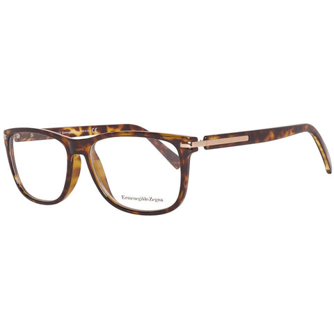 Brown Men Glasses Frame Ermenegildo Zegna