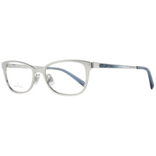 Silver Women Glasses Frame Swarovski