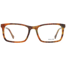 Brown Men Glasses Frame Police