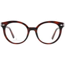 Brown Women Glasses Frame Swarovski