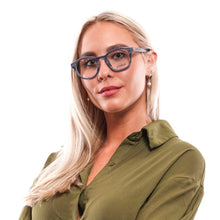 Blue Unisex Glasses Frame Hally & Son