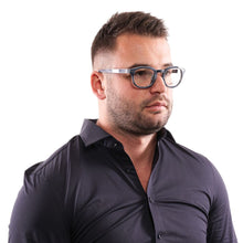 Blue Unisex Glasses Frame Hally & Son