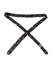 Dolce & Gabbana Black Guitar Print Silk Adjustable Tie