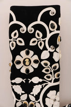 Black Baroque Floral Crystal Jacket Dolce & Gabbana