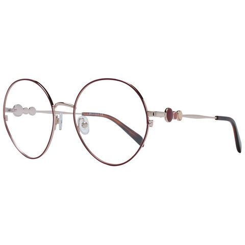 Red Women Glasses Frame Emilio Pucci
