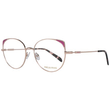 Rose Gold Women Glasses Frame Emilio Pucci