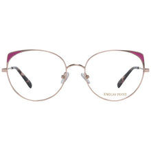 Rose Gold Women Glasses Frame Emilio Pucci