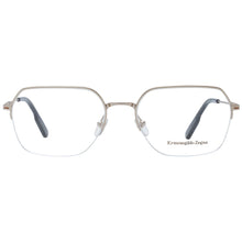 Ermenegildo Zegna Silver Men Glasses Frame