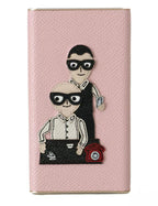 Charger USB Pink Leather #DGFAMILY Power Bank Dolce & Gabbana