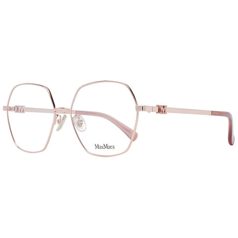 Rose Gold Women Glasses Frame Max Mara