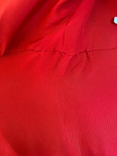 Red Silk Sheath A-line Knee Length Dress Dolce & Gabbana