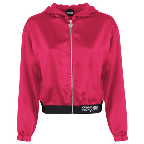 Comme Des Fuckdown Fuchsia Polyester Women Jacket