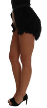Black Mink Nutria Fur Mini Hot Pants Dolce & Gabbana