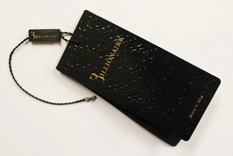 Brown Leather Bifold Wallet Billionaire Italian Couture