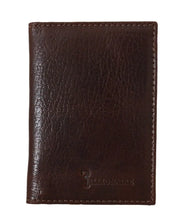 Brown Leather Bifold Wallet Billionaire Italian Couture