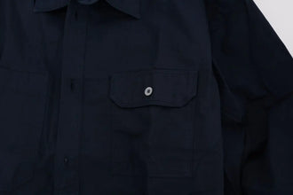 Blue Casual Cotton Long Sleeve Shirt John Galliano