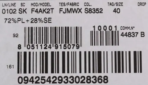 Multicolor Jacquard Straight Pencil Skirt Dolce & Gabbana