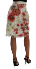 Floral Patterned Pencil Straight Skirt Dolce & Gabbana