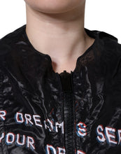Dolce & Gabbana Multicolor Print Hooded Sweatshirt Sweater