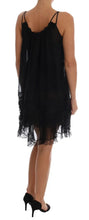 Black Silk Lace Chemise Dress Dolce & Gabbana