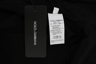 Gray Polka Dotted Sheath Wool Dress Dolce & Gabbana