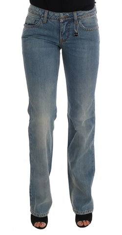 Blue Wash Cotton Classic Jeans Costume National