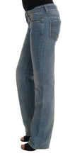 Blue Wash Cotton Classic Jeans Costume National