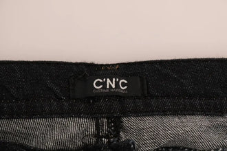Blue Cotton Stretch Slim Fit Jeans Costume National