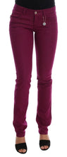 Purple Cotton Stretch Slim Denim Jeans Costume National