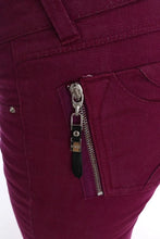 Purple Cotton Stretch Slim Denim Jeans Costume National