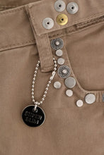 Beige Cotton Stretch Slim Fit Jeans Costume National